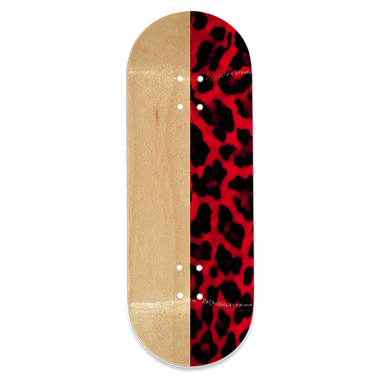 Red Leopard Split Deck