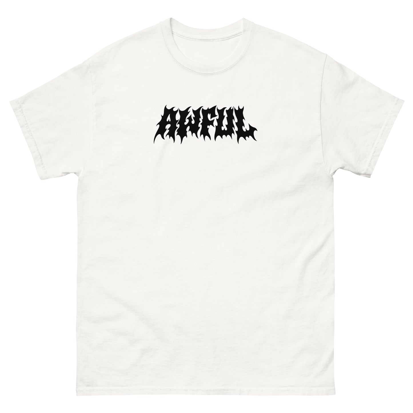 Awful Metal Font T Shirt